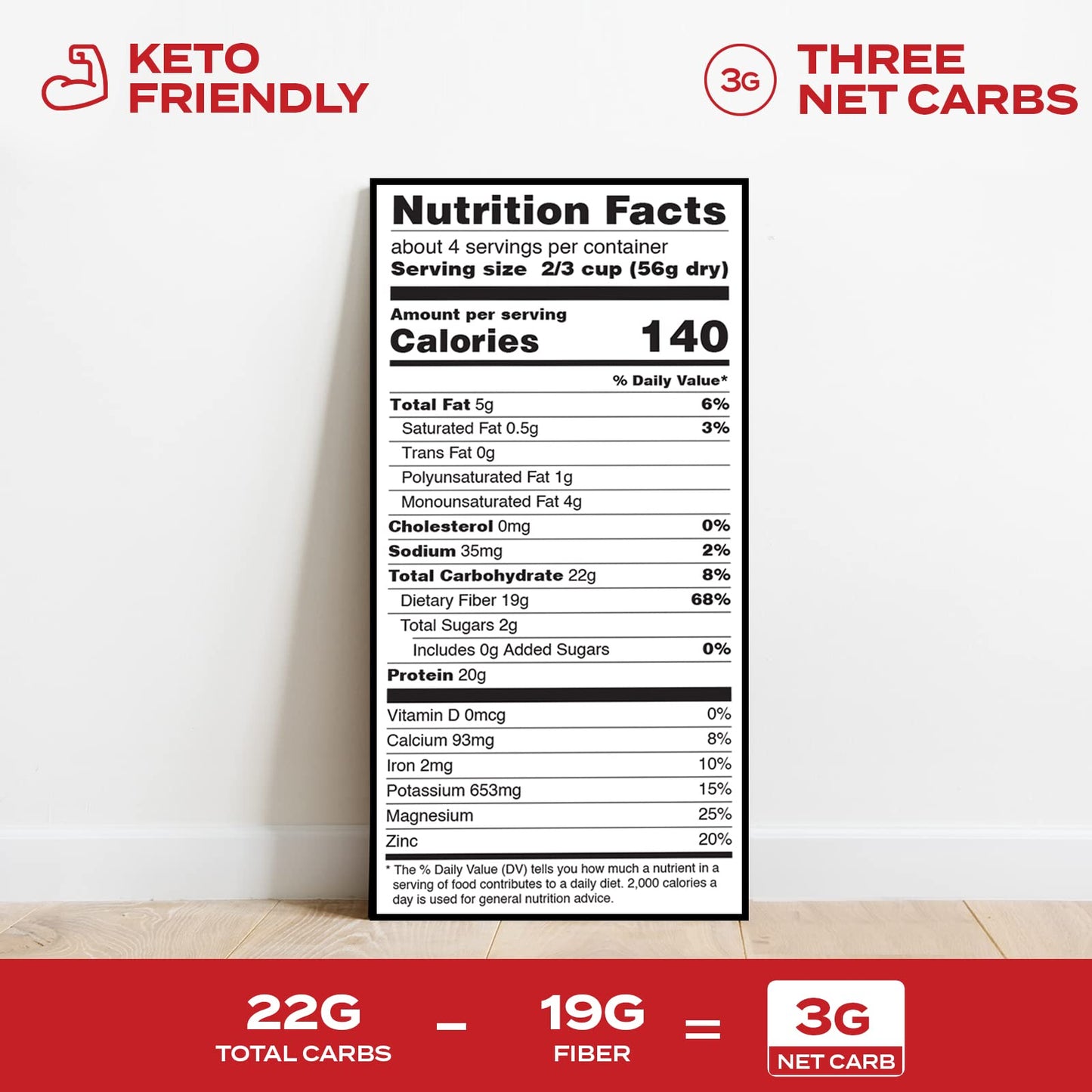 Aviate Keto Pasta Rotini - Low Carb (3g Net) Lupini Noodles, High Protein (20g), Gluten-Free, Made with Lupin Flour, Plant Based Vegan, Keto-friendly