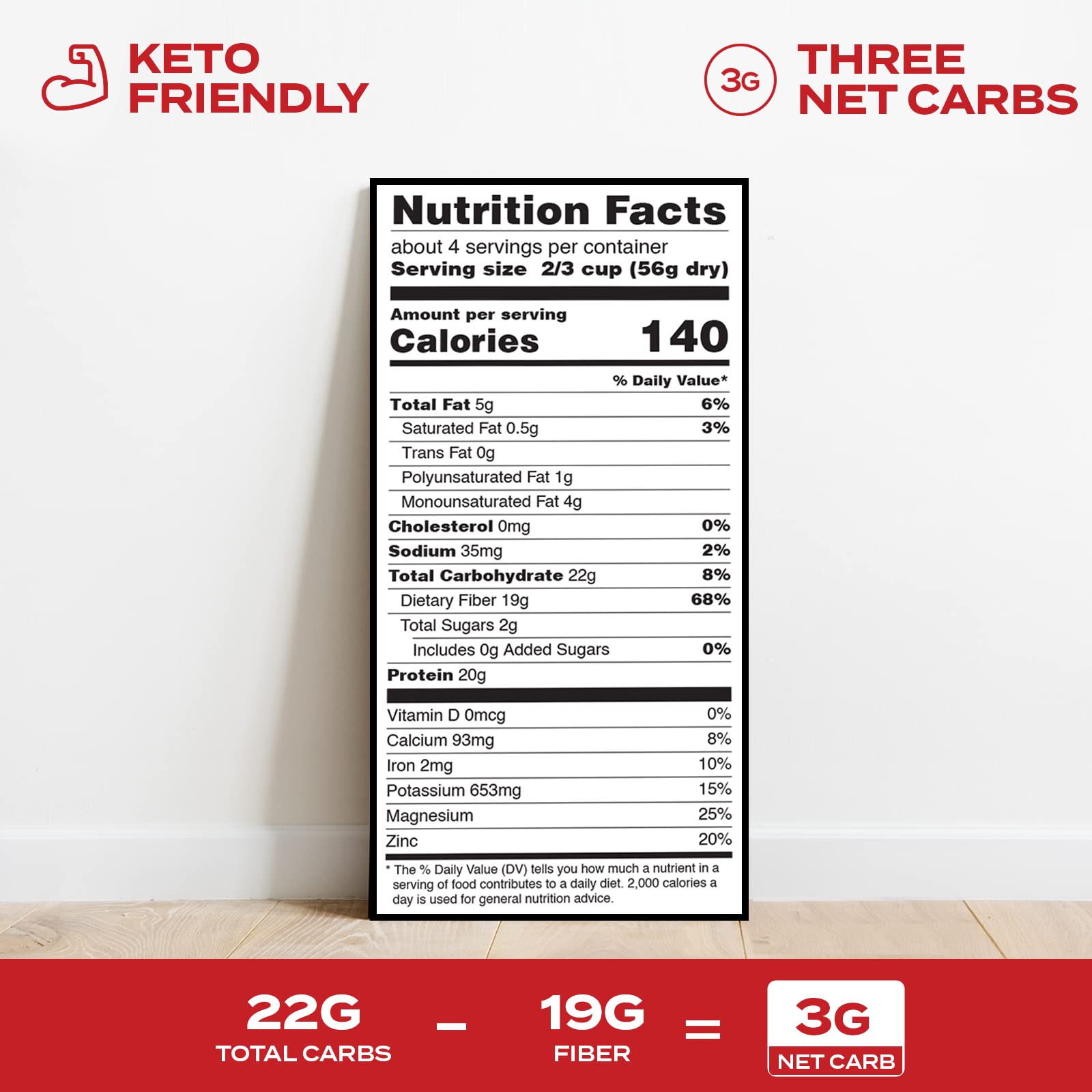 Aviate Keto Pasta Rotini - Low Carb (3g Net) Lupini Noodles, High Protein (20g), Gluten-Free, Made with Lupin Flour, Plant Based Vegan, Keto-friendly