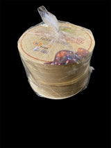 Obleas Gusto Latino (flour wafers) paquete de 50 unidades 10.3 Oz 300g producto tradicional importada de colombia obleas mas gruesas