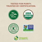 Organic Tamarind Paste, 100% Pure Tamarind Purée (No Additives) | USDA Organic, Non-GMO | 10.93 oz Glass Jar | Smooth, Tangy & Authentic | For Pad