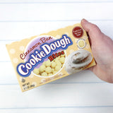 Dessert Cookie Dough Bites, Red Velvet Cupcake, Mint Chocolate, and Cinnamon Bun Flavors, Perfect Movie Night Candy, 3.1 Ounces (Pack of 3)