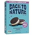 Back to Nature Double Creme Sandwich Cookies, Plant-Based, Non-GMO, Plant-Based, Made with Wheat Flour, Snack Happy, 8.25 oz Box