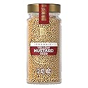 McCormick Gourmet Collection Yellow Mustard Seed, Organic, Non GMO, Our Best Herbs & Spices, Pungent Flavor for Pickled Vegetables, Potato Salad