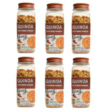 Pereg Southern Smoked Style Quinoa (10.58 Oz x 6 Pack) Ancient Superfood Quinoa Grains, Fibers, Protein & Iron | Flavored w/Dried Veggies, Paprika & Garlic, Prewashed Quinoa, Gluten-Free & Non-GMO
