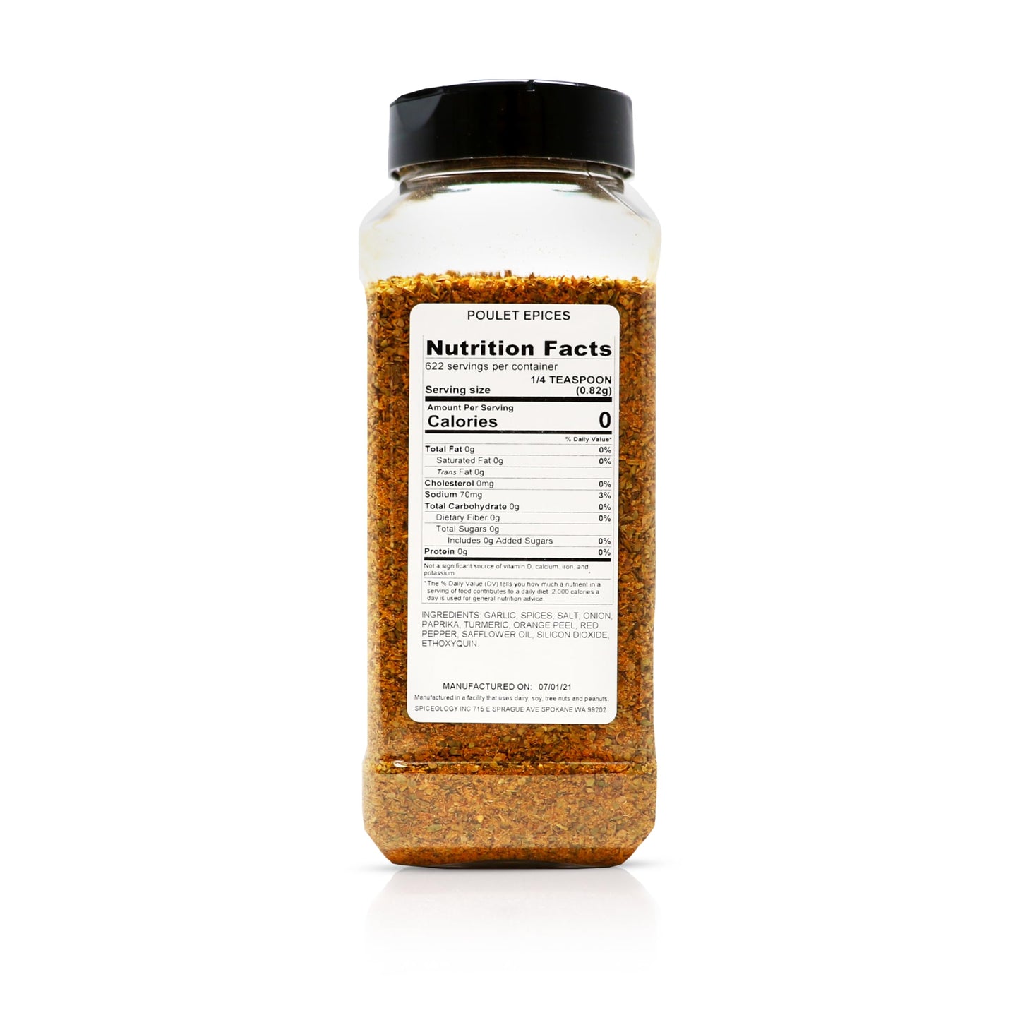 Spiceology - Poulet Épices Poultry Seasoning - Herb-Forward Spice Blend with Paprika, Rosemary, Garlic & Onion - Ideal for Roasted Chicken, Turkey