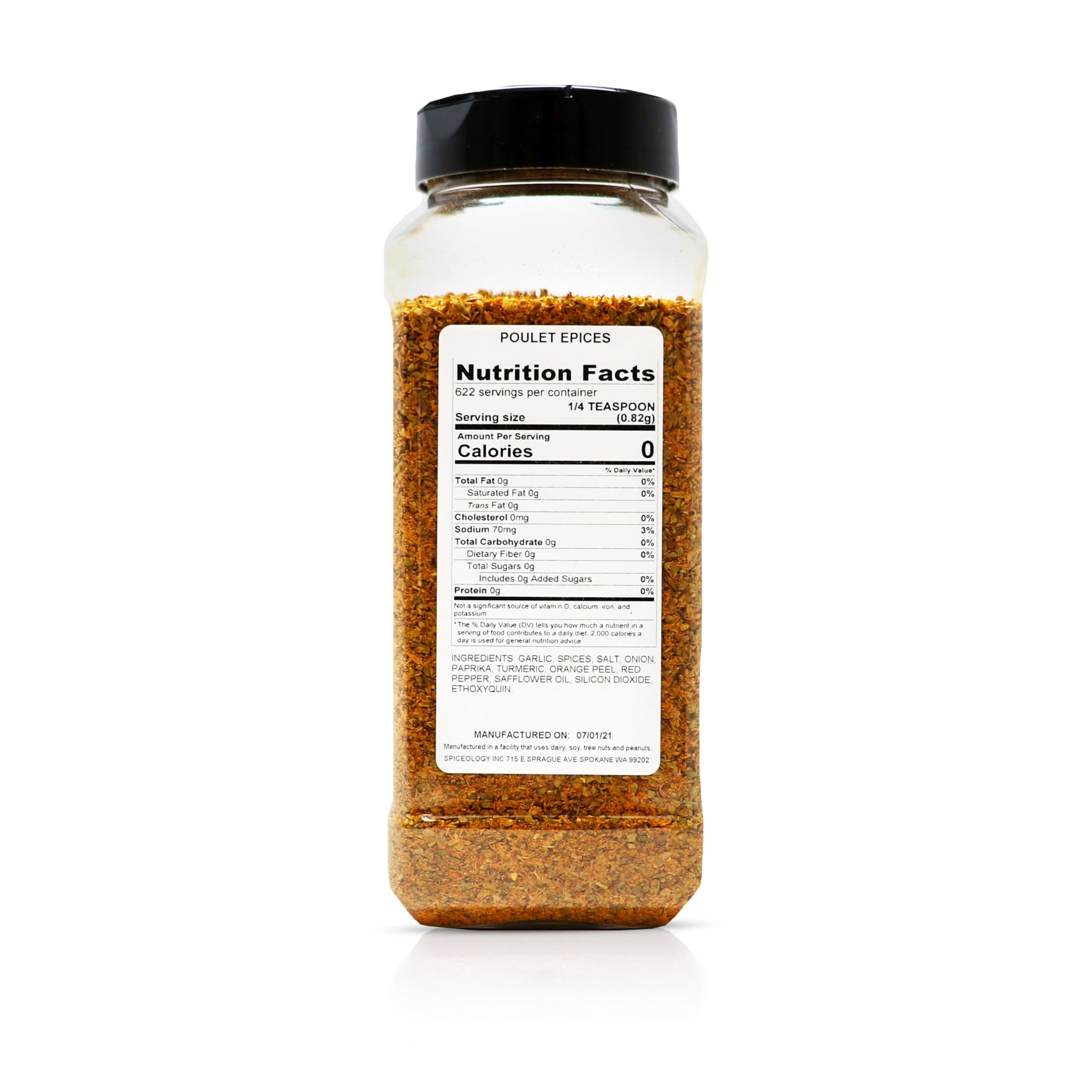 Spiceology - Poulet Épices Poultry Seasoning - Herb-Forward Spice Blend with Paprika, Rosemary, Garlic & Onion - Ideal for Roasted Chicken, Turkey
