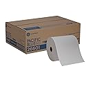 Pacific Blue Basic Recycled Paper Towel Rolls (previously branded Envision) by GP PRO (Georgia-Pacific), White, 26601, 800 Feet Roll (Pack of 1)