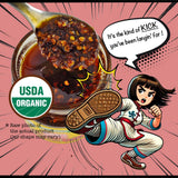 Homaido Organic Chili Crunch-Oh! Spicy Chili Crisp, Non-GMO, MSG free, USA, 6.2oz (3 Pack)