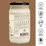 NIUKE Original Vegan Mayo - Smoky & Creamy Plant-Based Dressing, Dairy-Free, Gluten-Free, Non-GMO, Tangy Pickle & Vegetable Blend, Vegan Sandwich