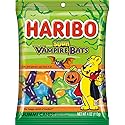 Haribo Halloween Sour Vampire Bats, 4 oz. Bag, (Pack of 12)