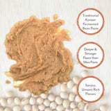Roland Foods Doenjang, Fermented Soybean Paste, 17.6-Ounce Package, Pack of 12