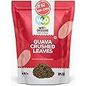 Guava Leaf Tea (Dried Crushed Leaves, Not Powder) 8 Oz, Hair Re-Growth, Skin & Nails, No Preservatives, 100% Pure Guava Leaves (1 Pack(8 Oz))