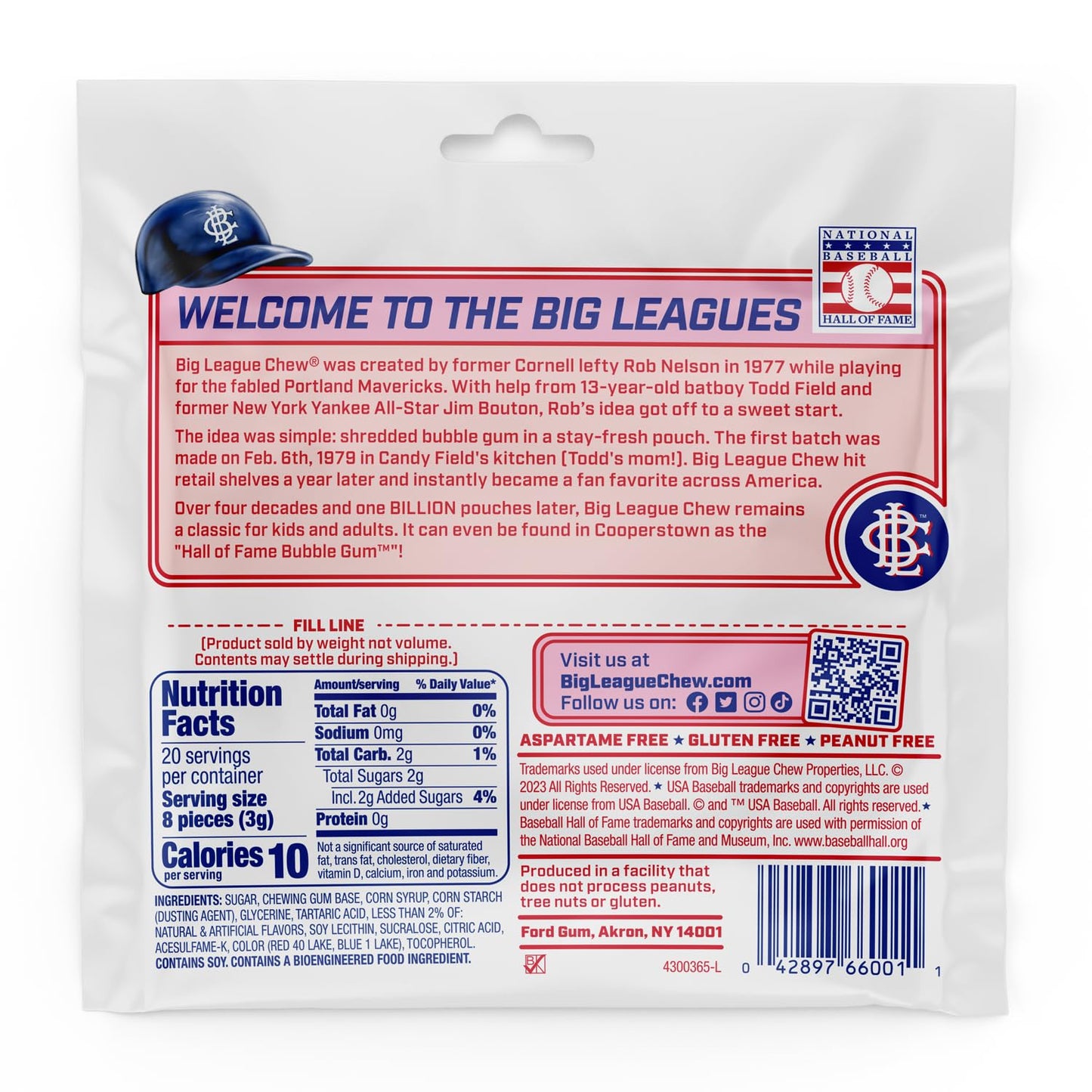 Big League Chew Ground Ball Grape Bubble Gum - Juicy Grape Flavor Explosion | Ideal for Baseball Games, Teams, Concessions, Parties, and More | Pack