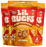 Clusterbucks Superfood Clusters - Grain-Free, Keto-Friendly Snack Bites with Regeneratively Grown Sprouted Buckwheat- Gluten-Free, Low-Carb, Organic