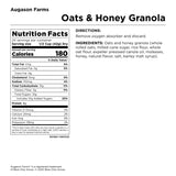Augason Farms Oats & Honey Granola 35.27oz #10 Can, White/Orange