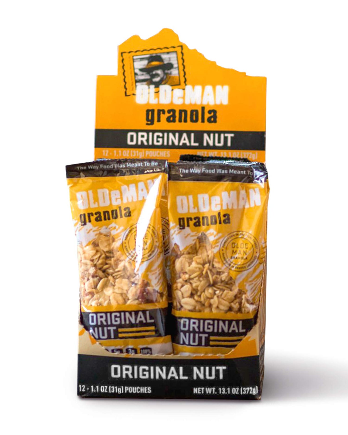 Olde Man Granola Gluten Free Granola - Non-GMO Healthy Granola Cereal - Soft Whole Grain Oats, Butter, Brown Sugar - Handmade in Colorado (Original