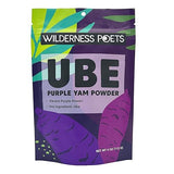 Wilderness Poets, 100% Ube Powder, Natural Purple Yam Powder (4 oz. bag) Baking, Beverages, Natural Color
