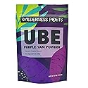 Wilderness Poets, 100% Ube Powder, Natural Purple Yam Powder (4 oz. bag) Baking, Beverages, Natural Color
