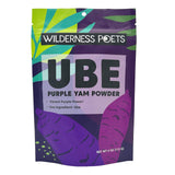 Wilderness Poets, 100% Ube Powder, Natural Purple Yam Powder (4 oz. bag) Baking, Beverages, Natural Color