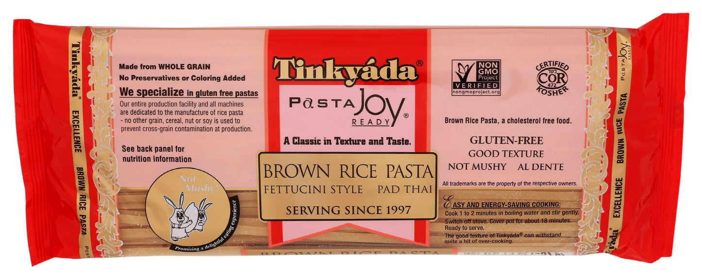Tinkyada Pasta Joy Ready, Fettucini, Brown Rice, 14 oz