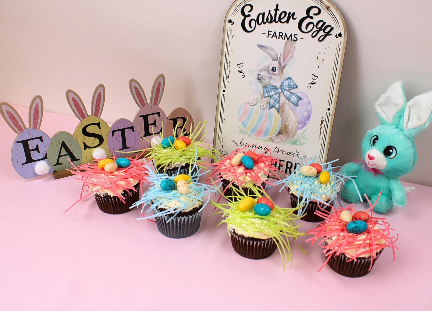 Grandys Candys Edible Easter Grass- Green Apple, Blueberry, Strawberry, & Multi Flavored Bundle-Fun and Delicious (Multi Flavored Bundle) -6