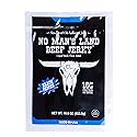 No Man’s Land Beef Jerky - Low Calorie, Low Carb, High Protein Beef Snack - Flavor BLACK PEPPER 16oz (Pack of 1)