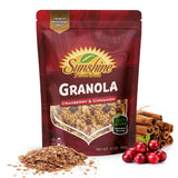 Healthy Granola Cereal, Delightfully Crunchy Granola Cranberry and Cinnamon Flavor, Ideal Granola for Yogurt or Enjoy with Milk, Perfect Granola