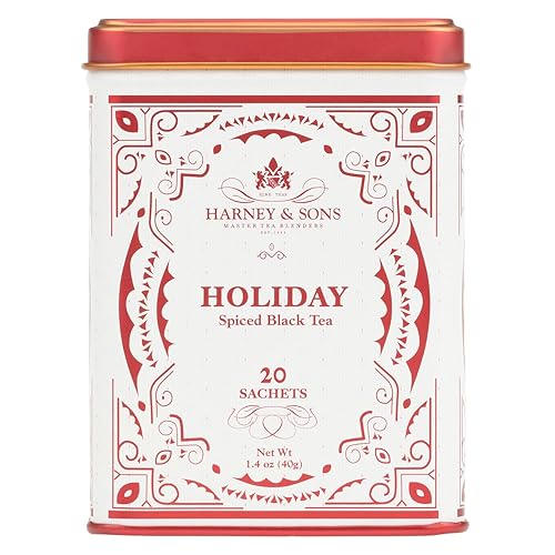 Harney & Sons Holiday Tea, 20 ct sachet tin