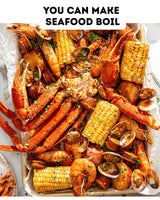 Seafood Boil Seasoning Bombs - Cajun Style Seafood Seasoning Ball, Easy Seafood Boil Mix, Crawfish Shrimp Crab Boil, Crock Pot & Stovetop Ready