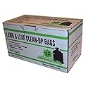 Primrose Plastics 39125 Lawn & Leaf Bag, Black, 39 Gallon