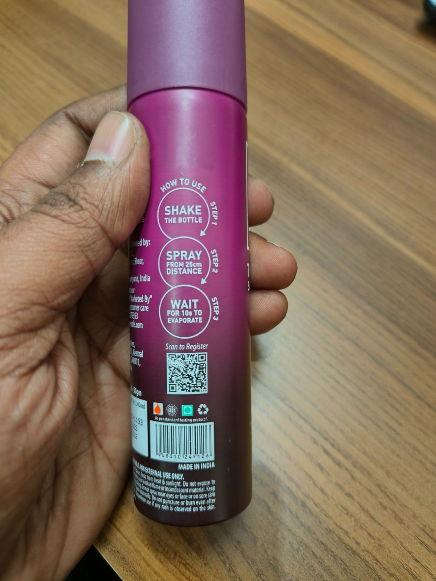 Pee Safe Lavender Scented Spray for Toilet Seats and Small Spaces, Travel-Size Bathroom Mist, 75ml (2.54 Fl Oz)
