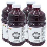 Nature Blessed 100% Pure Cabernet Sauvignon Red Grape Fruit Juice Concentrate - 4 Quarts (4-32 fl oz bottles), Great for Home Brewers, Vintners