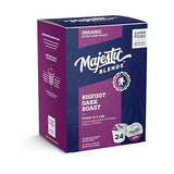 Majestic Blends Organic Coffee, Bigfoot Dark Roast SUPER PODS, Single-Serve Coffee Pods, 24 count
