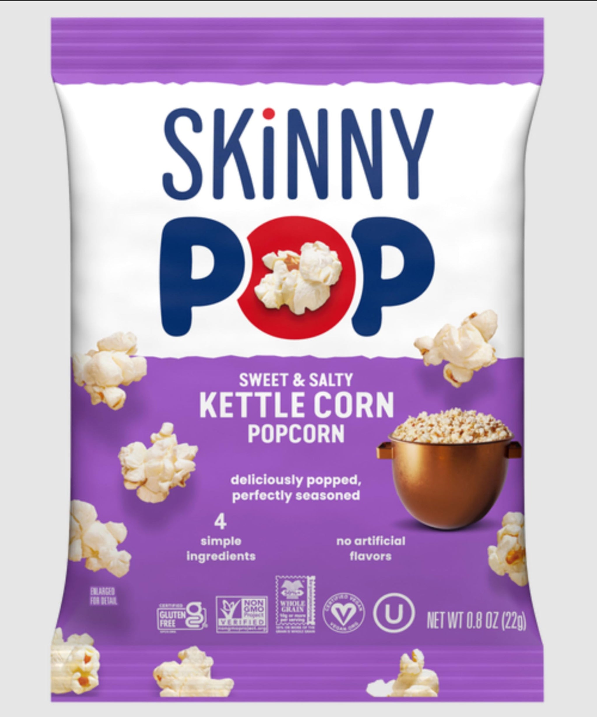 Real Popcorn Bags, Variety Pack, Individual Snack Bags, Popcorn Gift Set, Original, White Cheddar, Kettle Corn Popcorn (Pack of 36)