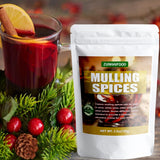 Mulling Spices in Tea Bags, 50 Count - Apple Cider, Wine, Tea, Mulled Wine