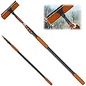 26FT High Window Cleaning Kit with Pole, 2-in-1 Window Squeegee with 5-20 FT Telescoping Extension Pole - Professional Window Washing Kit with Long