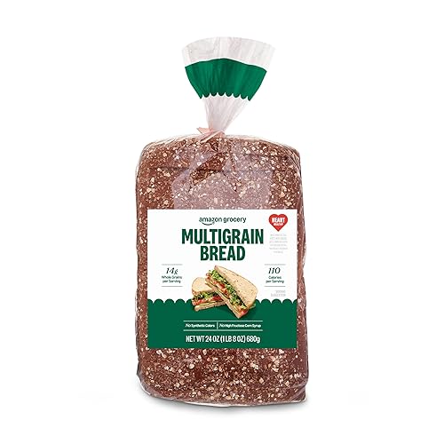 Amazon Grocery, Multigrain Bread, 24 Oz