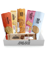 AMBARII M&S Biscuit Gift Collection, Assorted Cookie Box Set, Mixed Selection, Gift Box, 6 Pack gift box