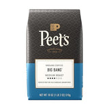 Peet's Coffee, Medium Roast Ground Coffee, 100% Arabica Coffee - Big Bang 18 Ounce Bag