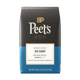 Peet's Coffee, Medium Roast Ground Coffee, 100% Arabica Coffee - Big Bang 18 Ounce Bag