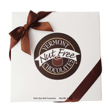 Vermont Nut Free Chocolates Dark Chocolate Sea Salt Caramels (9-Piece), Nut-Free, Kosher