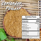 SPICES VILLAGE Coriander Powder, Ground Coriander Spice, 8 oz, Kosher Certified, All Natural Roasted Indian Spice for Seasoning and Cooking, Gluten