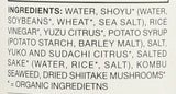 Muso From Japan - Organic Ponzu - Authentic Flavor, Vegan and Gluten-Free - 8.5 Fl Oz