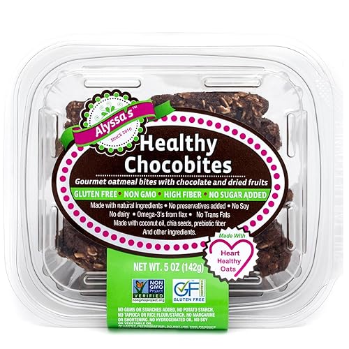 Alyssa’s Chocobites ? Gluten Free Cookies, Healthy Snacks from the Bakery ? Sugar Free Soft Cookies, Low Carb, Keto Protein Snacks ? Gluten Free