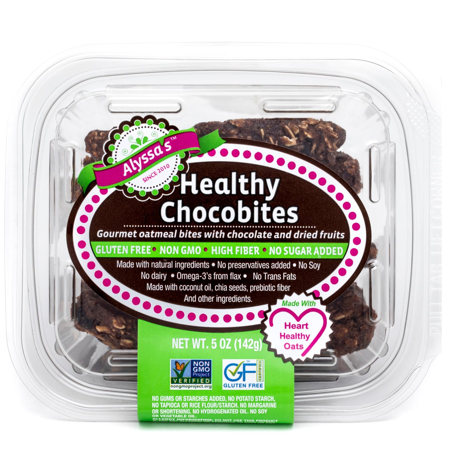 Alyssa’s Chocobites ? Gluten Free Cookies, Healthy Snacks from the Bakery ? Sugar Free Soft Cookies, Low Carb, Keto Protein Snacks ? Gluten Free