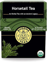 Buddha Teas - Horsetail - Organic Herbal Tea - For Cognitive Balance & Overall Health - With Antioxidants, B Vitamins & Silica - Caffeine Free - 100%
