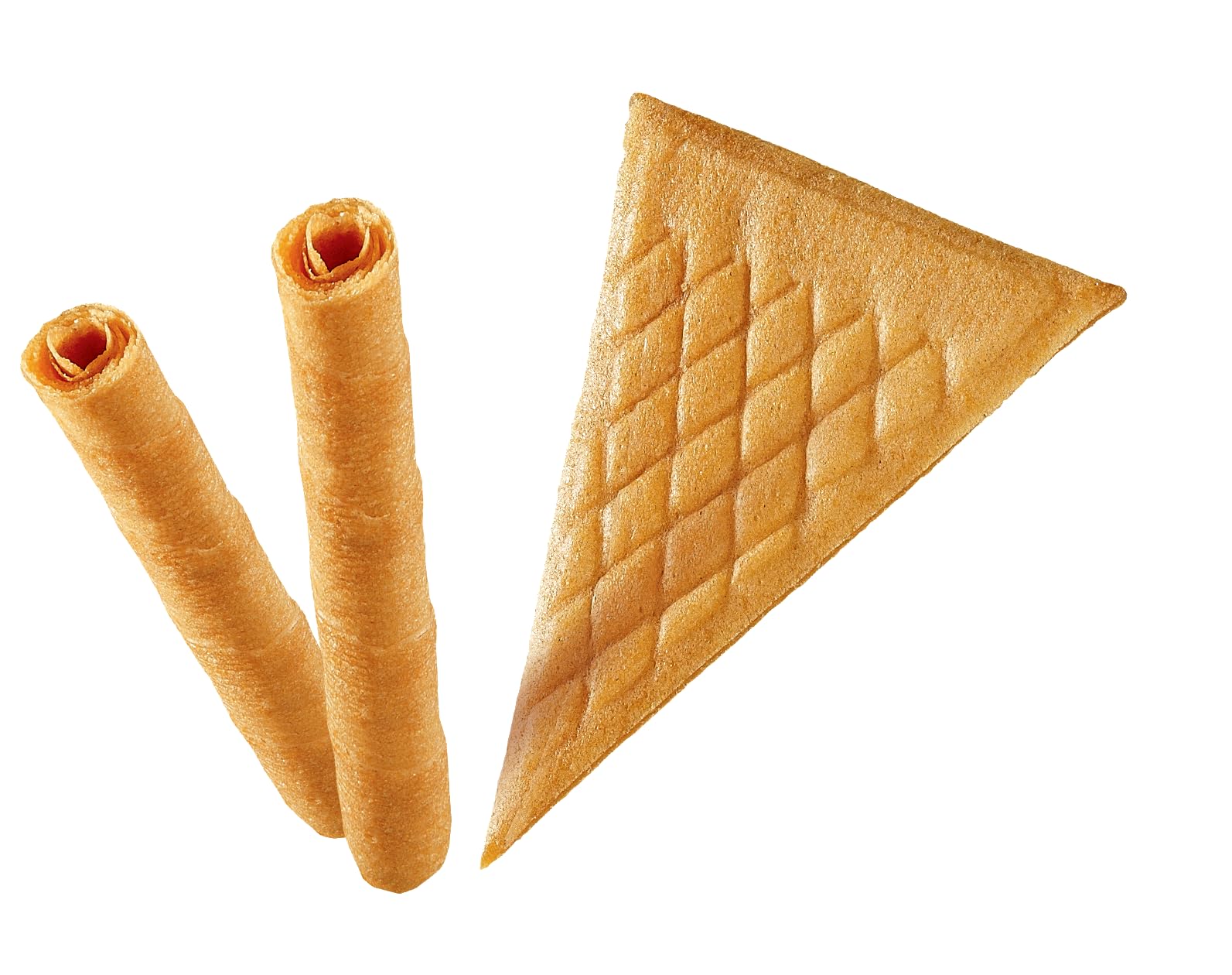 Gavottes Ice Cream Wafer Cookies 100g - Wafer Rolls & Fan Wafers | 20 French Gaufrettes | Crisp & Crunchy Wafer Thins, Made in France by Gavottes