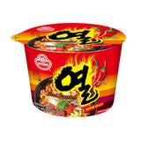 OTOKI Yeul Ramen Bowl - Super Spicy Korean Ramen with Savory Broth, Chewy Noodles, 3.70oz (Pack of 6)