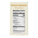 Nutmeg State Nutrition - High Protein Diet Fruit Drink - 15g Protein - Low Calorie - Low Carb - Low Sugar - Fat Free, 7 Servings Per Box (Peach Mango)