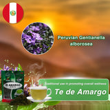 Hanan Te de Amargo 40g - Bitter Loose Leaf Tea for Liver Support & Wellness, Natural Herbal Tea from Peru (1.4oz)